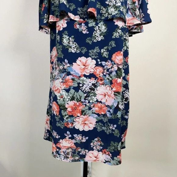 🌟✨2 for $30✨🌟 Love Tree Floral Off Shoulder Dress - Picture 3 of 7